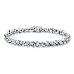 Fait à la main Diamant Fin Bracelet 0,20 carats – Or Rose 14