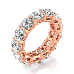 Brillant Brillant Eternity Band 0,75 carats – Or 14K Rose