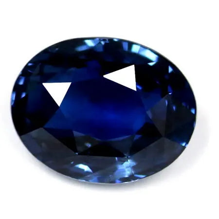 Saphir Bleu Gemstone – vue principale