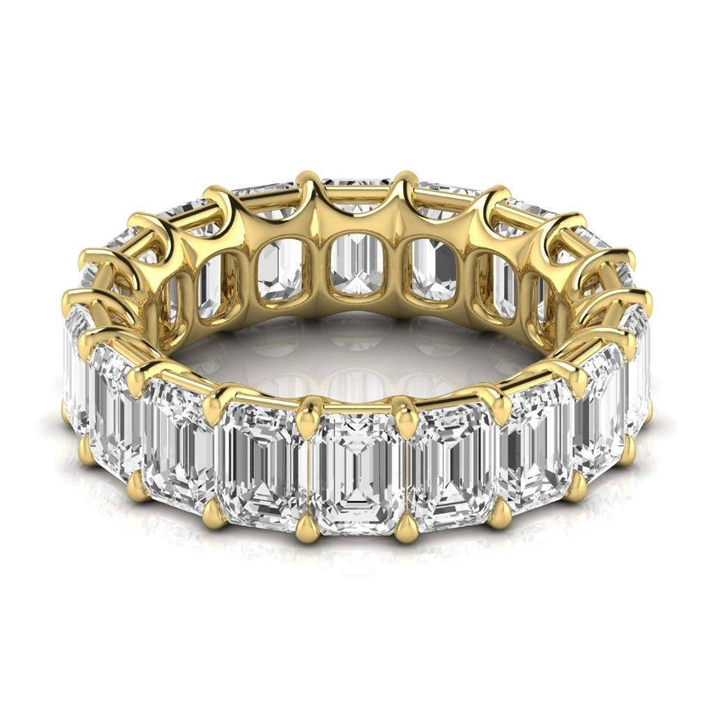 Sophistiqué Eternity Band 9 carats – vue de face