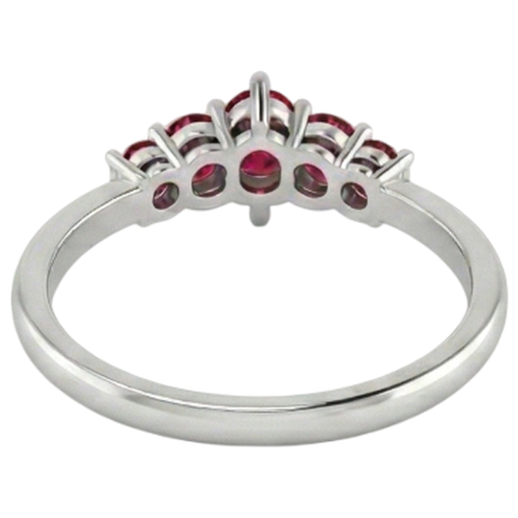 Alliance 1 Carat Diamant Naturels Extraits des Mines ( et non cultivés en laboratoire ) & Rubis Femme Bijoux