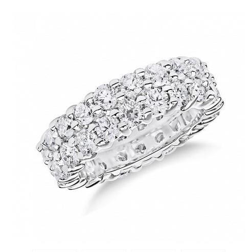 Alliance 6 Carats Réel Diamants Taille Brillant Pour Femme