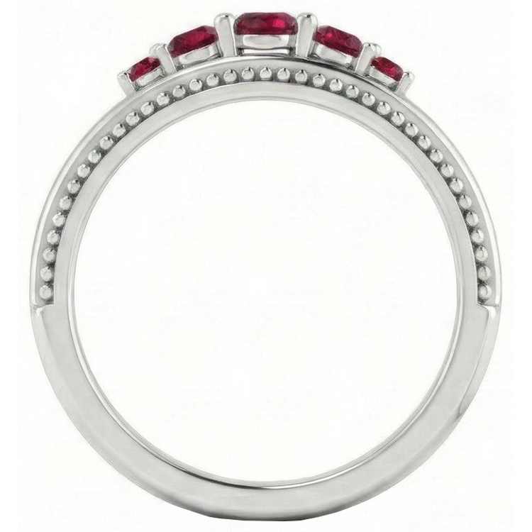 Alliance Birmanie Rubis 1.10 Carats Bijoux de Style Antique Neuf