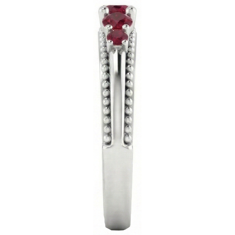 Alliance Birmanie Rubis 1.10 Carats Bijoux de Style Antique Neuf