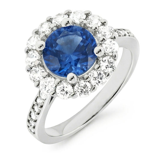 naturel round diamant 3.50carats alliance angle de côté