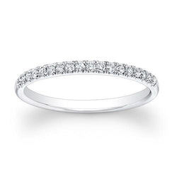 Alliance De Naturel Diamants Ronds De 2 Cts En Or Blanc 14 Carats Pour Dames