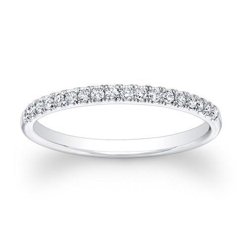 Alliance De Naturel Diamants Ronds De 2 Cts En Or Blanc 14 Carats Pour Dames