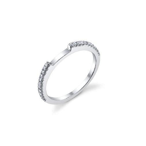 Alliance D'éternité Pour Femme Avec Naturel Diamants Ronds De 2,40 Carats