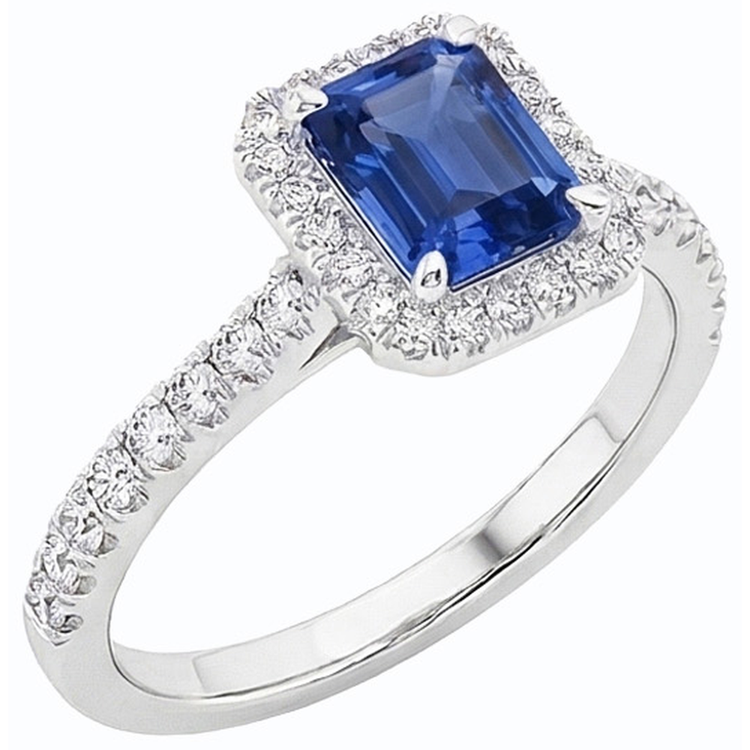 naturel diamant 3.50carats alliance vue de face