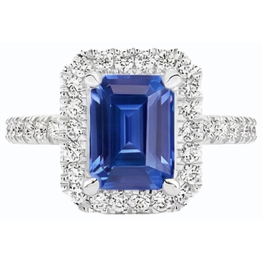 naturel diamant 3.50carats alliance angle de côté