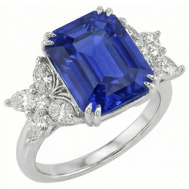 naturel marquise diamant 3carats alliance détail rapproché