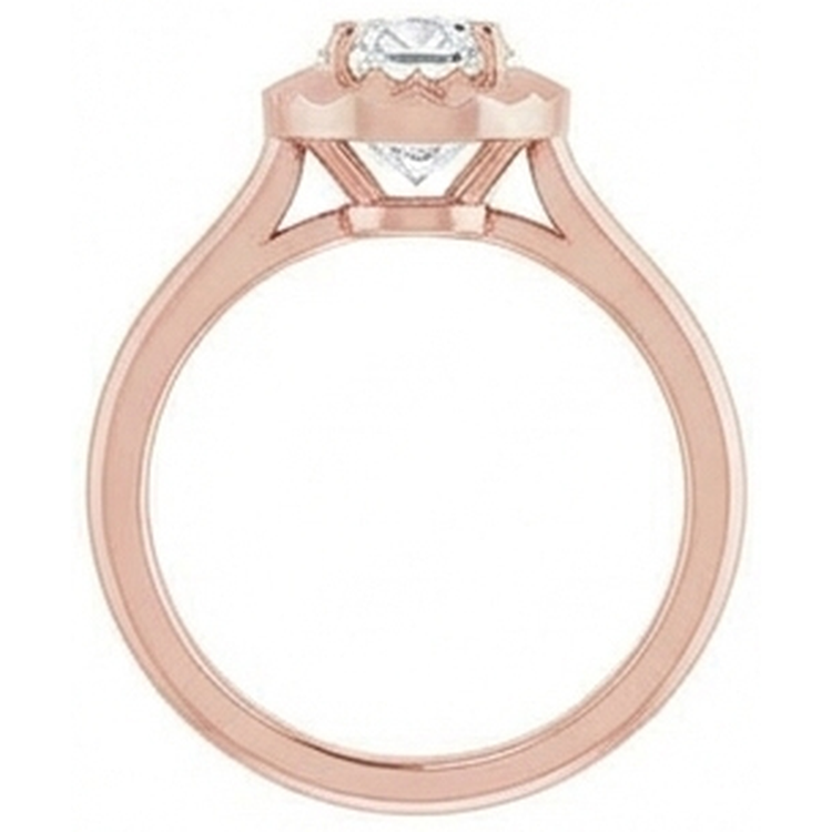 Alliance Solitaire Ovale Vieux Mineur Véritable Diamant 3.25 Carats Bijoux Femme
