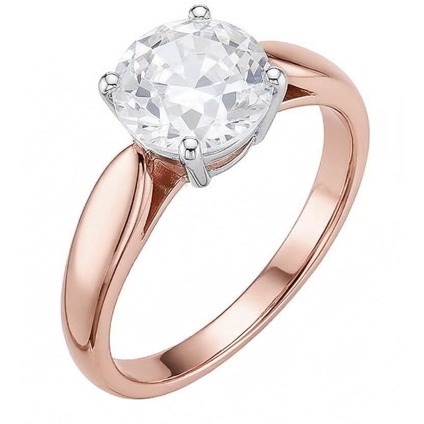 naturel round diamant 1.50carats alliance angle de côté