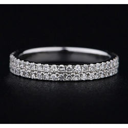 Alliance Véritable Diamant Éternité 5 Carats Bijoux Dames Neuf