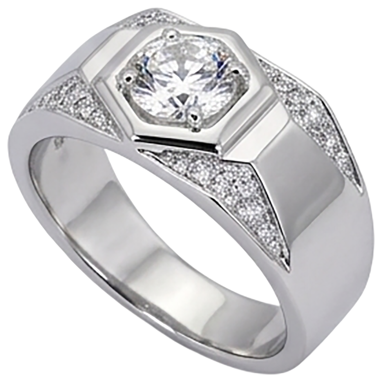 Alliance d'Éternité Diamant Naturel 1.75 Carats