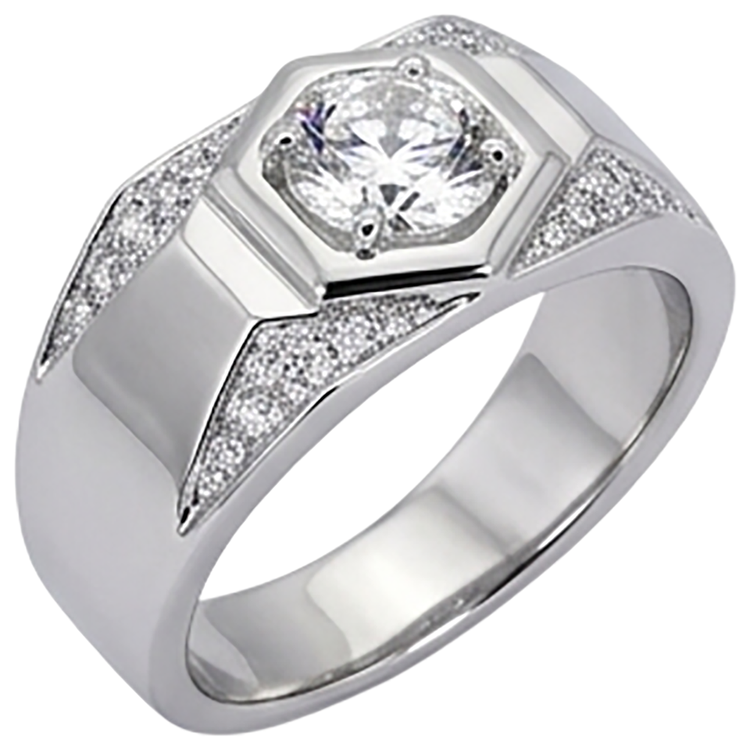 Alliance d'Éternité Diamant Naturel 1.75 Carats