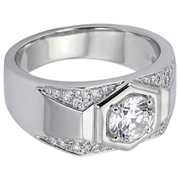 Alliance d'Éternité Diamant Naturel 1.75 Carats