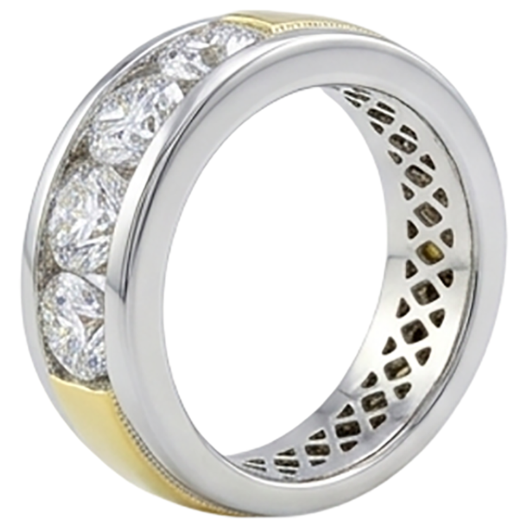 Alliance d'Éternité Diamant Naturel 2 Carats