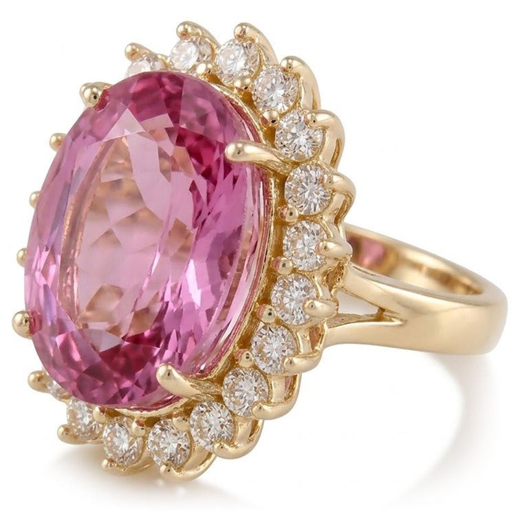 Alliance d'Éternité Diamant Naturel 31.40 Carats