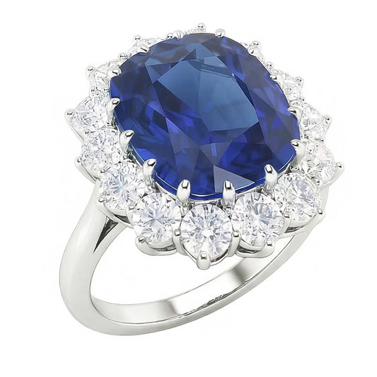 Alliance d'Éternité Diamant Naturel 6 Carats
