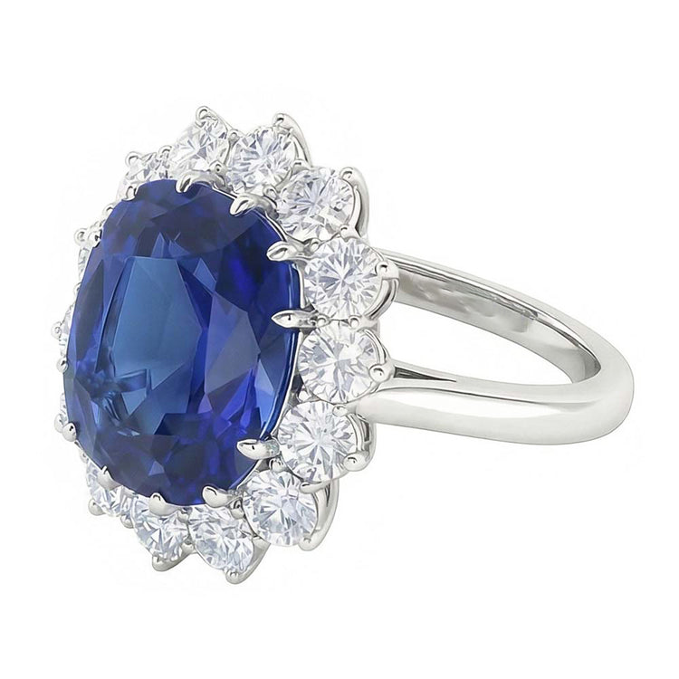 Alliance d'Éternité Diamant Naturel 6 Carats