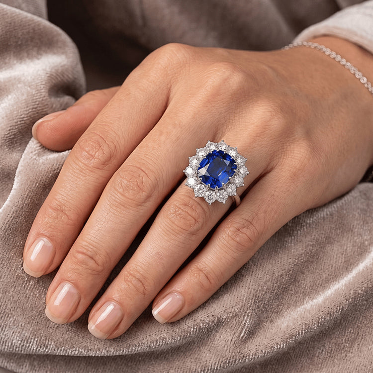Alliance d'Éternité Diamant Naturel 6 Carats