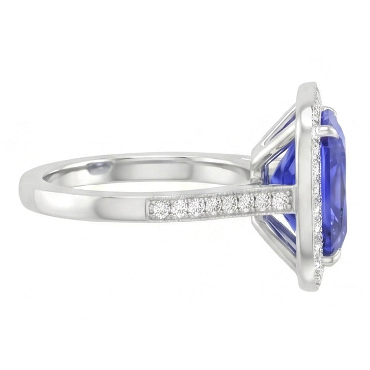 Alliance d'Éternité Saphir Naturel 3.50 Carats