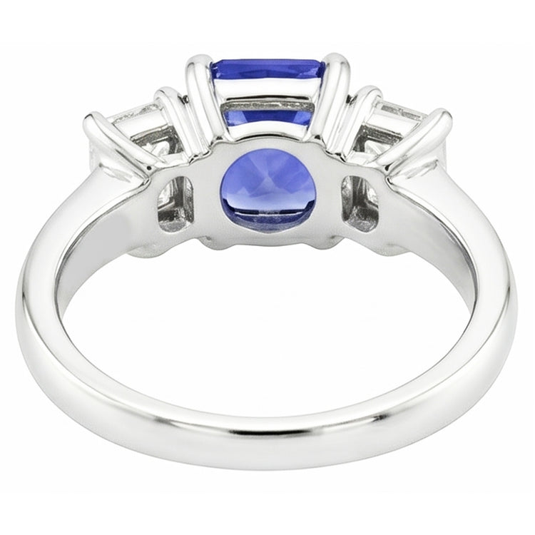 Alliance d'Éternité Saphir Naturel 3.50 Carats