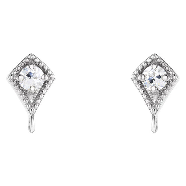 Brillant Boucles d'Oreilles – vue principale