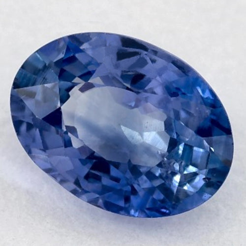Saphir Bleu Loose Sapphires Natural – vue de face