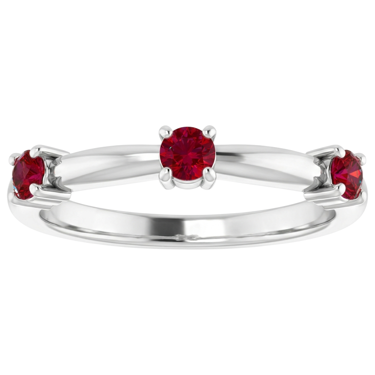 naturel round diamant 1carats bague vue de profil
