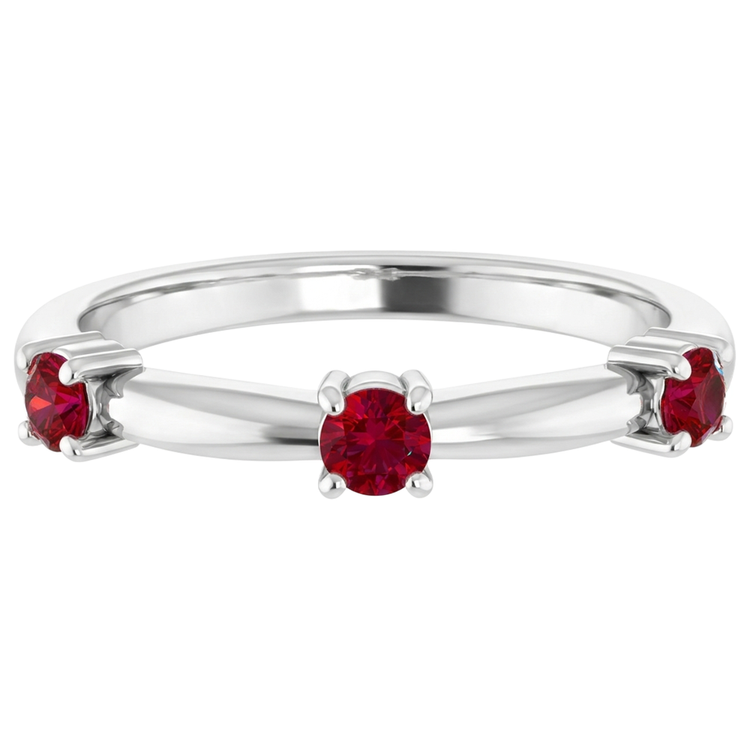 naturel round diamant 1carats bague sur blanc