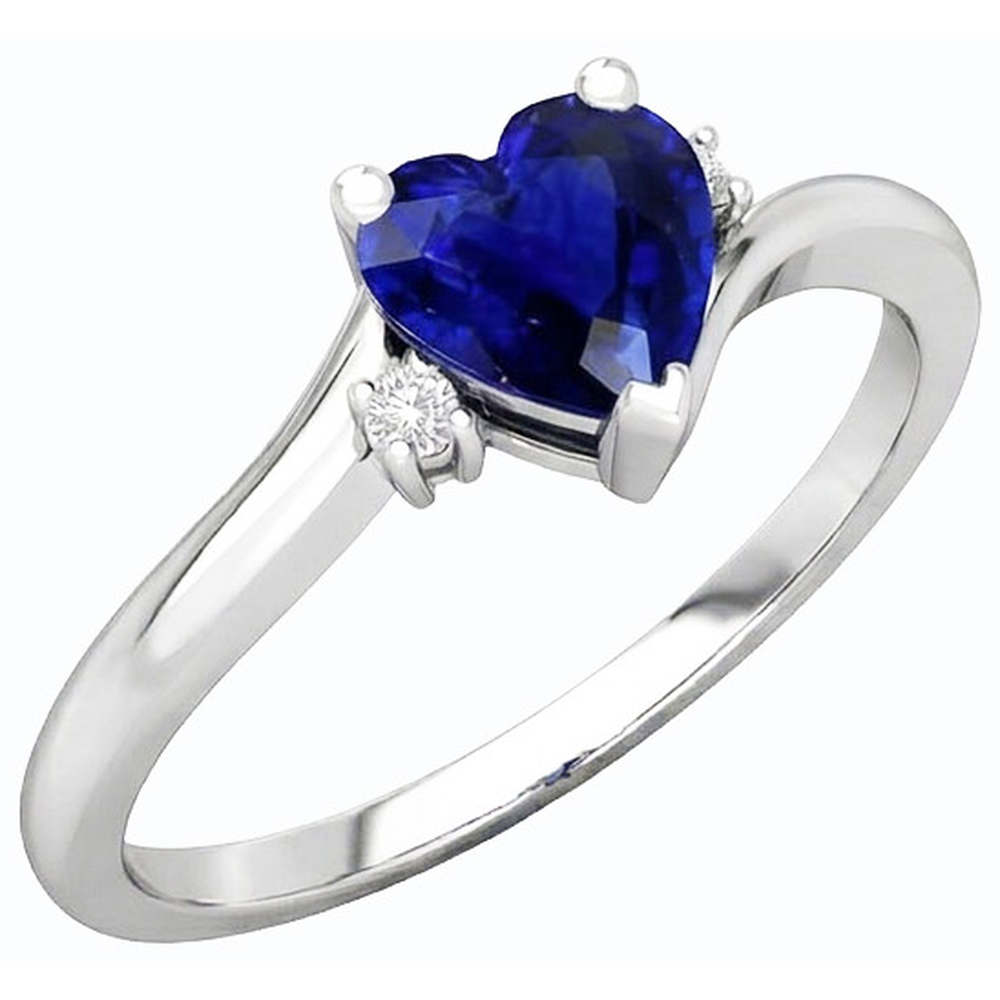 naturel round diamant 1.75carats bague vue de face