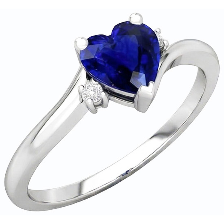 naturel round diamant 1.75carats bague vue de face