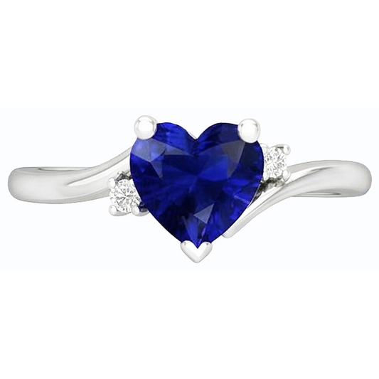 naturel round diamant 1.75carats bague angle de côté