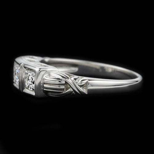 naturel round diamant 1.50carats bague angle de côté
