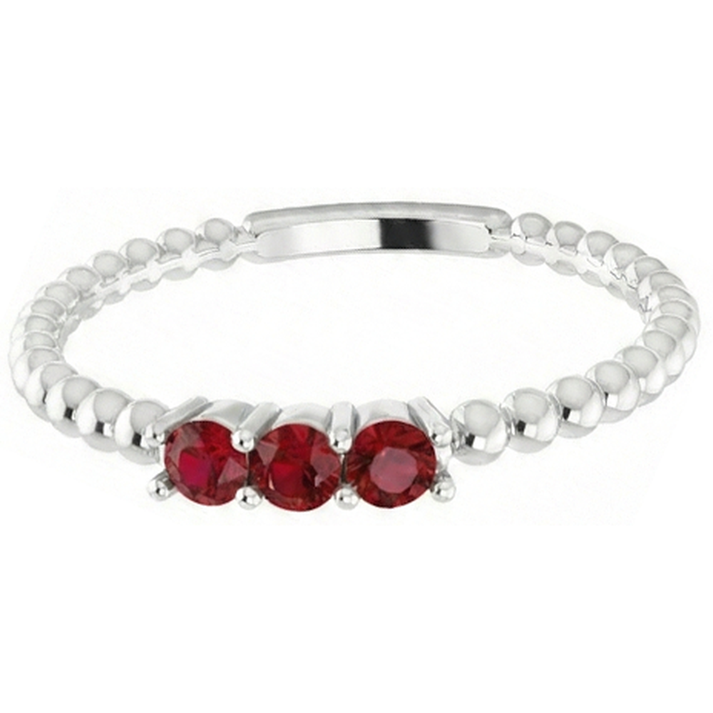 naturel round diamant 0.75carats bague angle de côté