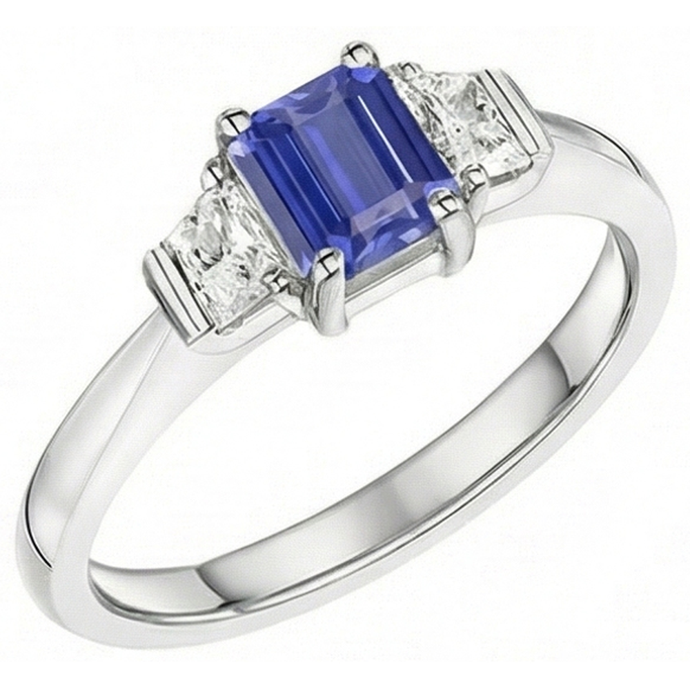 naturel diamant 1.50carats bague vue de face