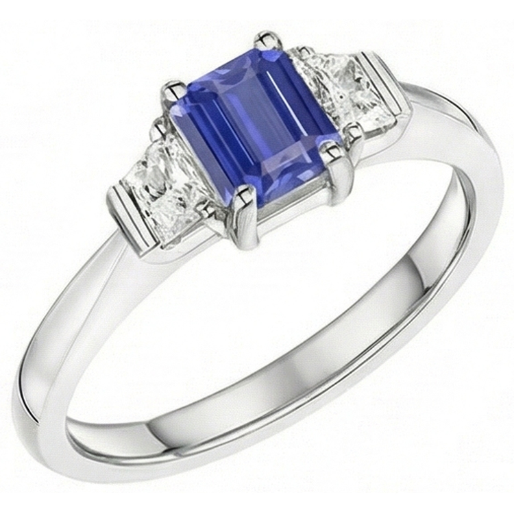 naturel diamant 1.50carats bague vue de face