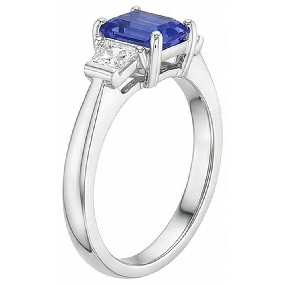 naturel diamant 1.50carats bague vue de dessus