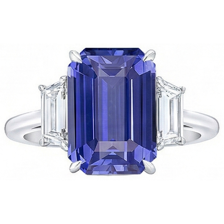 naturel diamant 3.50carats bague détail rapproché