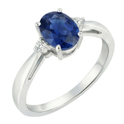Bague Saphir Naturel 3.20 Carats