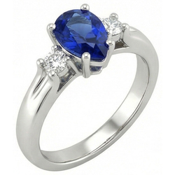 Bague Diamant Naturel 1.70 Carats