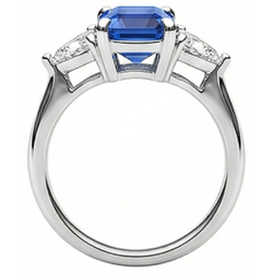 Bague Diamant Naturel 2.50 Carats