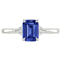 Bague Saphir Naturel 3.25 Carats