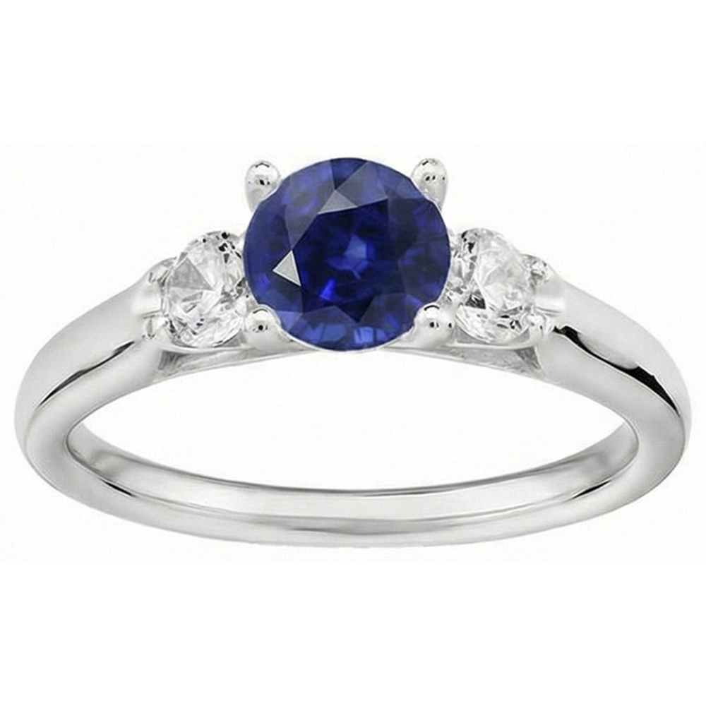 naturel round diamant 1.75carats bague détail rapproché