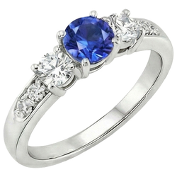Bague Diamant Naturel 2 Carats