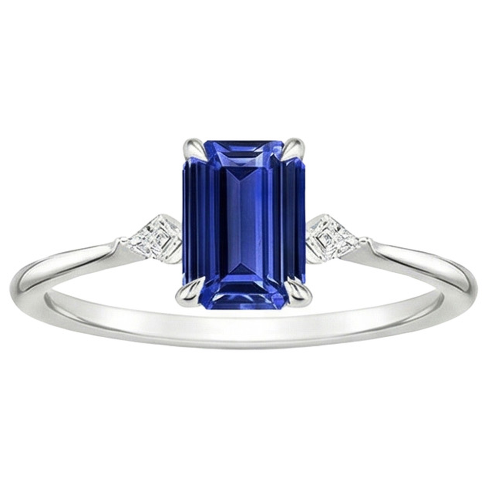 naturel diamant 3.25carats bague vue de dessus