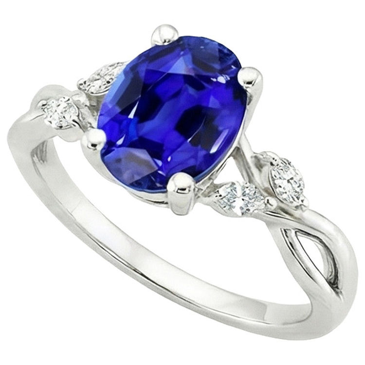 naturel marquise diamant 6carats bague angle de côté