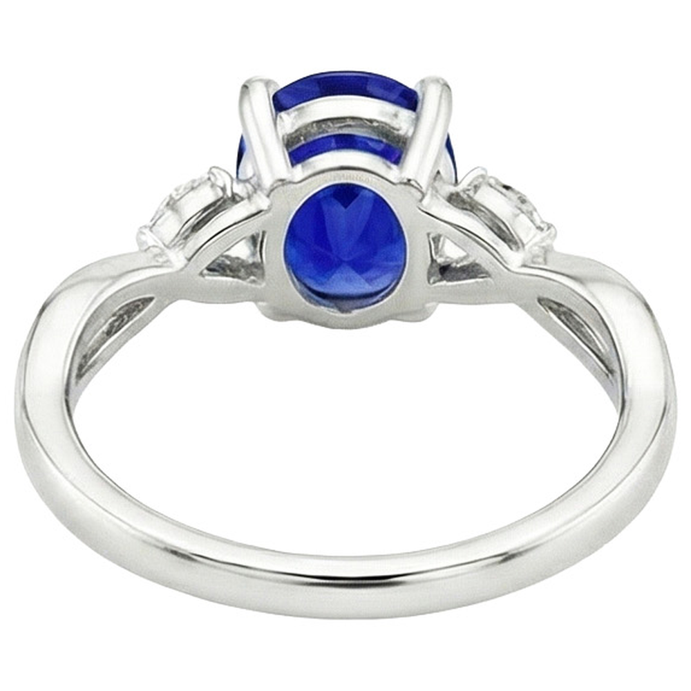 naturel marquise diamant 6carats bague sur blanc